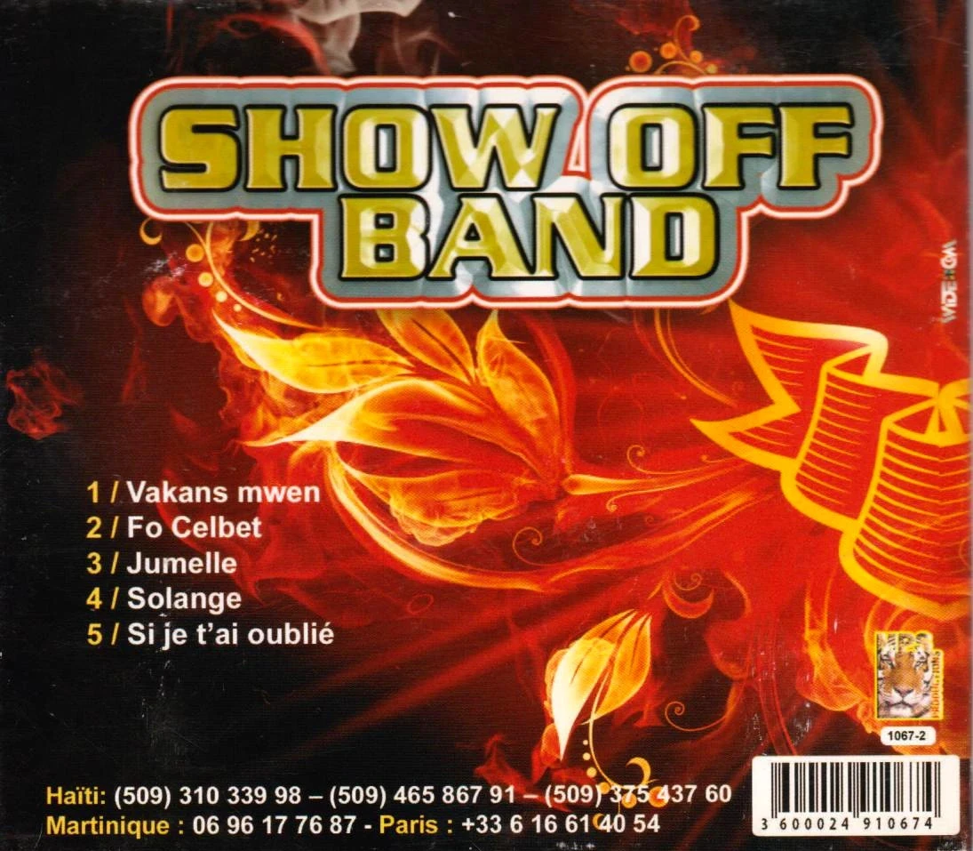 🔥 CD live ultra-rare : Show Off Band - Vol.2, pépite haïtienne à saisir ! 🎶 – photo 2